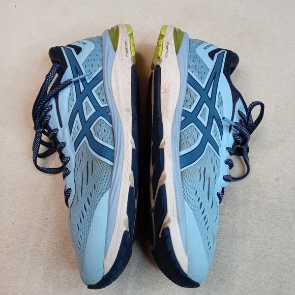 ASICS GEL CUMULUS 20 AZURE BLUE PRINT 1012A008-401 - Picture 2 of 11